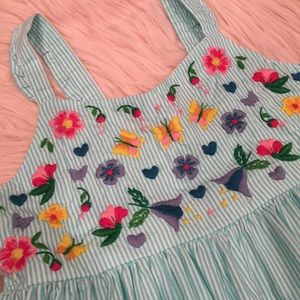 Size 5 embroidered dress